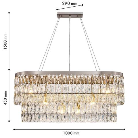 Подвесная люстра Favourite Magnitudo 4715-12U