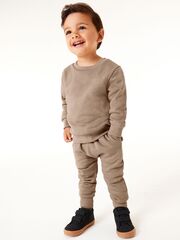 Толстовка и джоггеры в комплекте для мальчика Next N35-041, Песочный