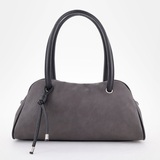 Сумка Саломея 501 итальянский серый + черный