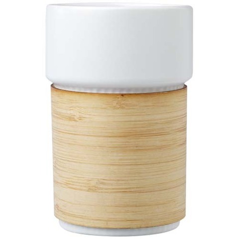 Fika стакан 340 мл с бамбуковым чехлом