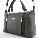 Сумка Саломея 127 македония оливковый + черный