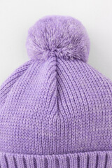 шапка  для девочки  КВ 20401/ш/светло-сиреневый