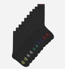 Носки мужские 5 пар в упаковке DIM 04CU | Серый