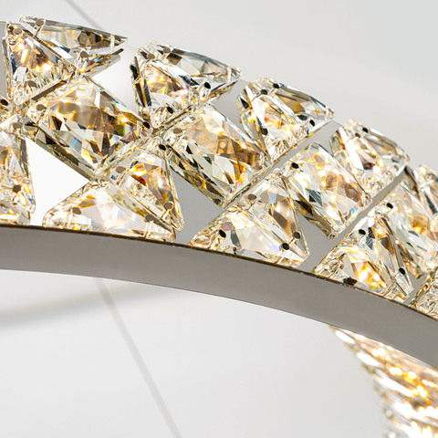 Подвесная светодиодная люстра Modelux ML.335.800 CR