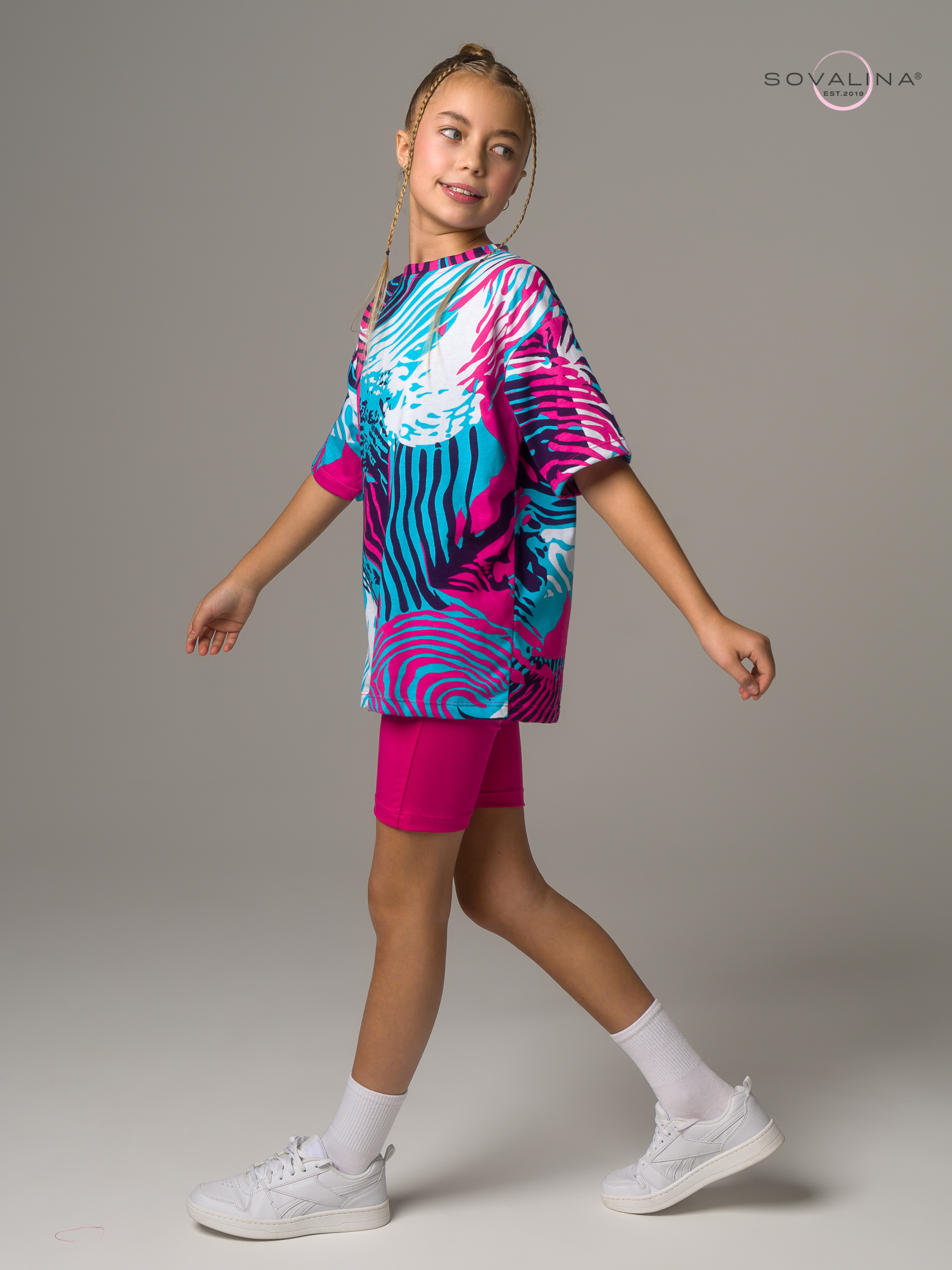 Костюм Актив MAX отпечатки-фуксия