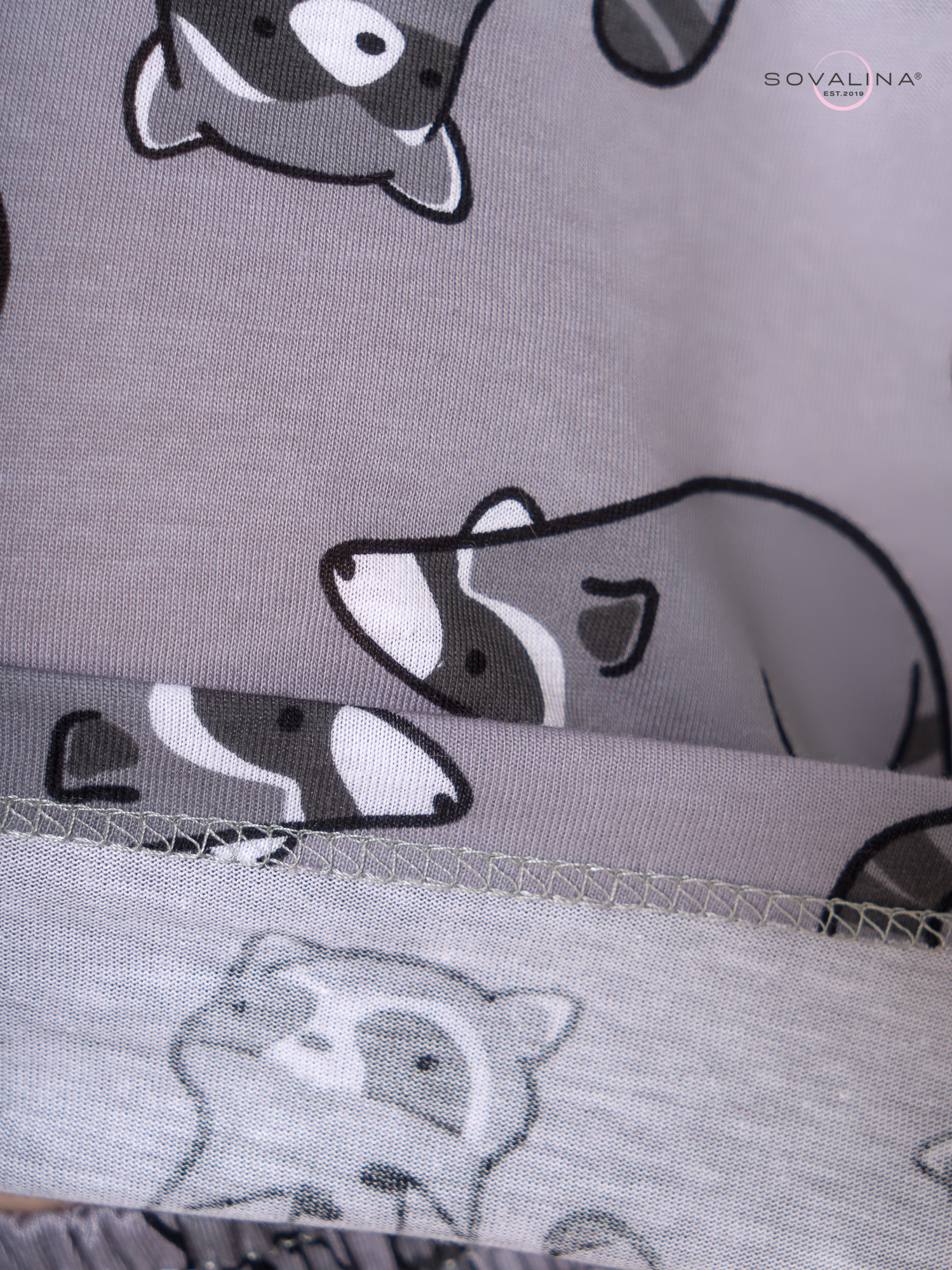 Костюм Light men енотики серые