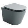 Ceramica Nova Balearica CN6000MH Унитаз подвесной, цвет: серый