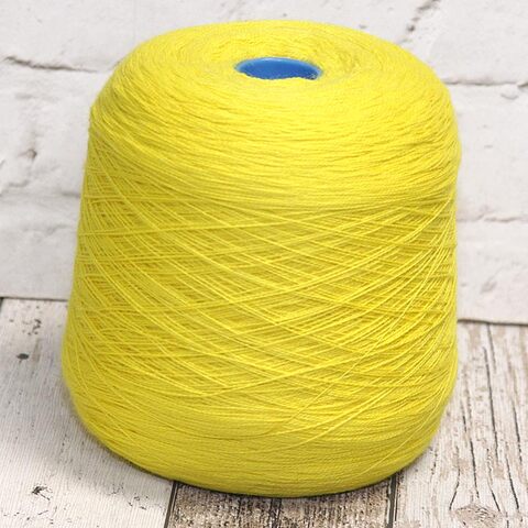Шерсть 100% 2/12 желтый