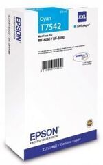 Картридж T7542 голубой XXL для Epson WorkForce Pro WF-8090DW/8590DWF(7K)