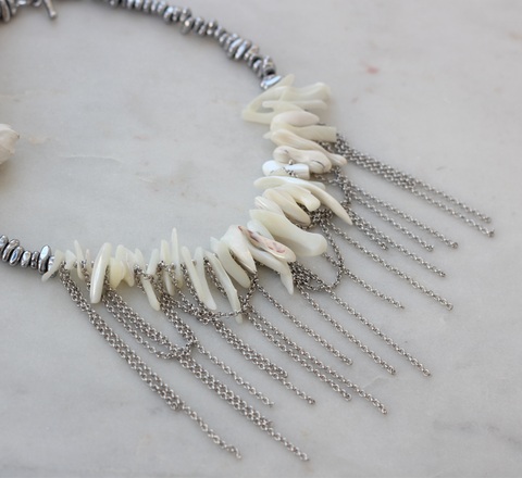 Набор для создания колье (в серебряном цвете), НАБ021