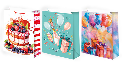 Пакет подарочный S вертикальный, 