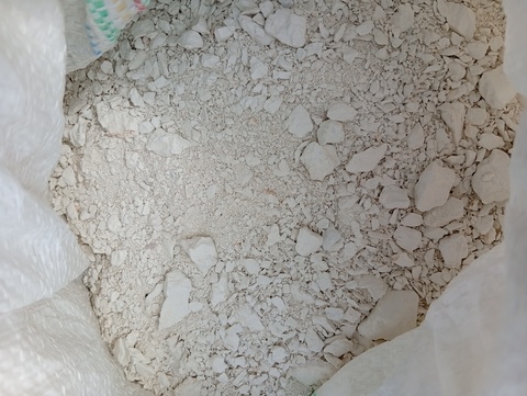 Каолин крошка нечищеный