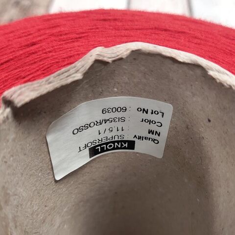 Шетланд 100% KNOLL SUPERSOFT 11,5/1 красный