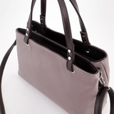 Сумка Саломея 168 наппа тауп + шоколад