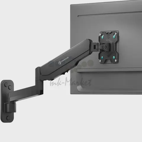 Кронштейн для телевизора Onkron G150 черный 13"-34" макс.8кг настенный поворот и наклон верт.перемещ.