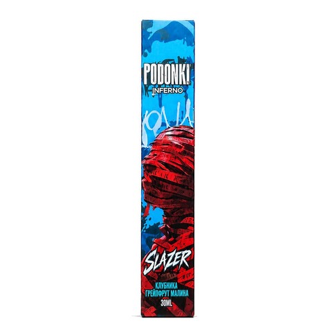 Жидкость PODONKI INFERNO Salt 2% Extra HARD - Клубника Грейпфрут Малина