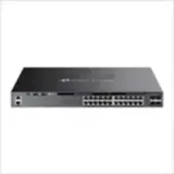 TP-Link SG6428XHP, Стекируемый управляемый коммутатор 3го уровня Omada с 24 гигабитными портами PoE+ и 4 портами SFP+