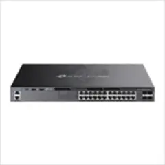 TP-Link SG6428XHP, Стекируемый управляемый коммутатор 3го уровня Omada с 24 гигабитными портами PoE+ и 4 портами SFP+