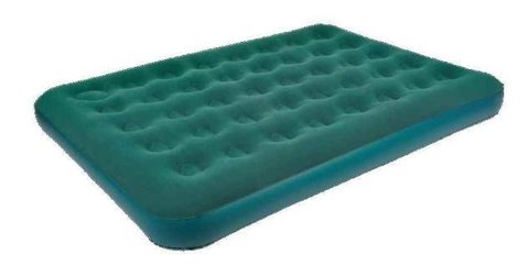 Надувная кровать Relax Flocked air bed Single со встр. ножным насосом 27238