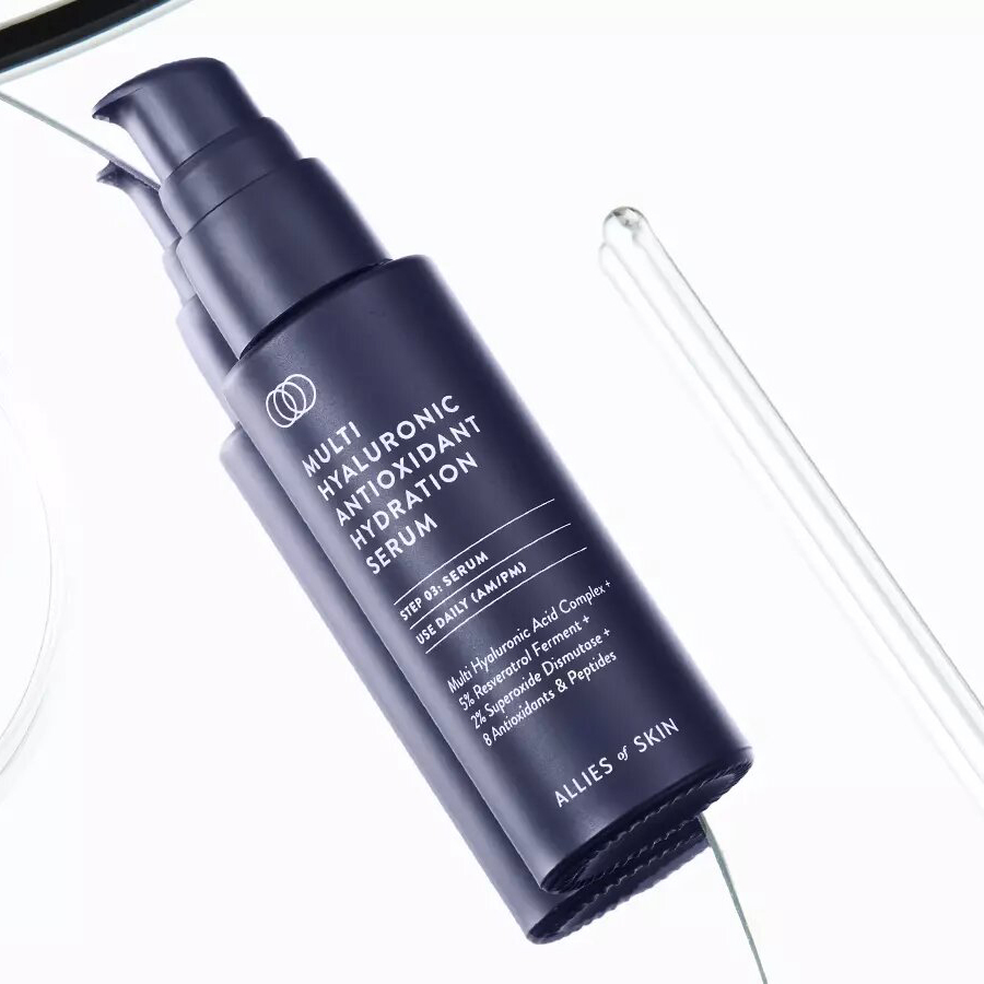 Allies of Skin  Multi Hyaluronic Antioxidant Hydration Serum