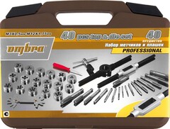 Ombra OMT40S Набор метчиков и плашек, 40 предметов 55007