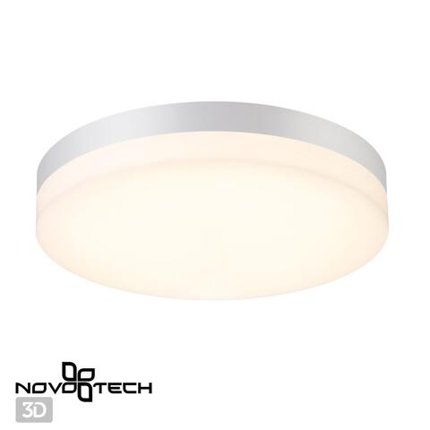 Уличный потолочный светодиодный светильник 358885 STREET NT22 белый IP54 LED 4000К 30W 220V OPAL