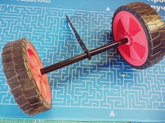 Колесо культиватора DDE ET1200-40 2 шт. комплект с кронштейном (60096-0041)