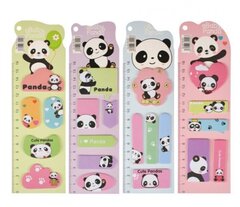 Набор бумажных закладок с клеевым краем в асс 6,6х21мм,на картонной подложке, по15л, 4д, арт ЗС-5165