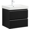 Aquanet 337953 Тумба Вега 2.0 60 2 ящ. цв.черный (337953)