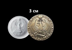 Силиконовый молд Знак зодиака Скорпион 3 см