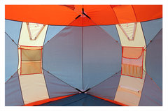 Палатка рыбака Нельма Куб-2 Люкс (двухслойная)