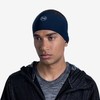 Картинка повязка Buff headband tech fleece Solid Blue - 3