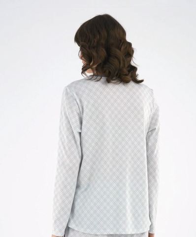 Костюм-пижама Rosch EVERYDAY GREY MINICHECK 1213350.11913-1213355.14709