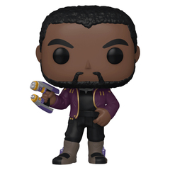 Фигурка Funko POP! Bobble Marvel What If T'Challa Star-Lord Unmasked (Exc) 56118