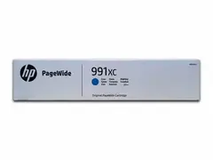 Картридж струйный Hewlett-Packard M0K06XC (991XC) голубой (cyan), ресурс 16 000 страниц (M0K06XC)