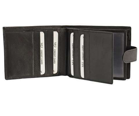 B120218R Preto - Портмоне MP с RFID защитой