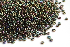 Toho Demi Round 8/0 цвет 0508 Higher Metallic Iris Olivine