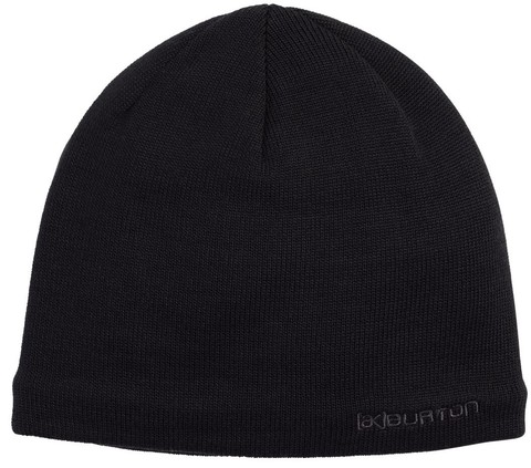 Картинка шапка Burton ak tech beanie true black - 1