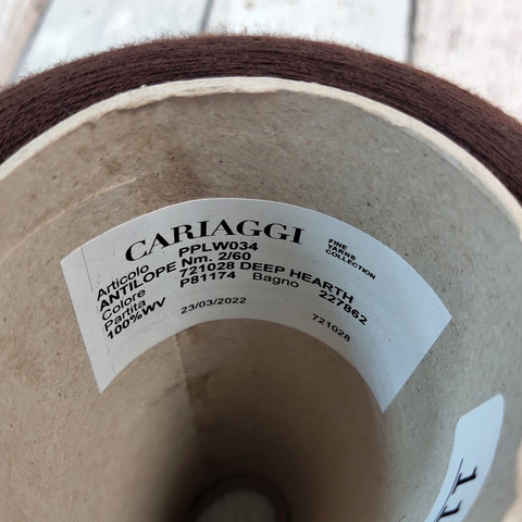 Меринос 2/60  CARIAGGI  /  ANTILOPE коричневый