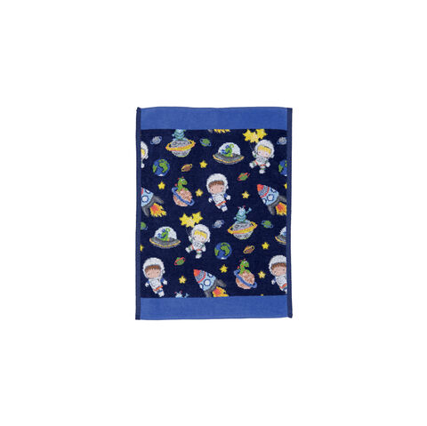 Полотенце 37x50 Feiler Galaxy Star Blau голубое