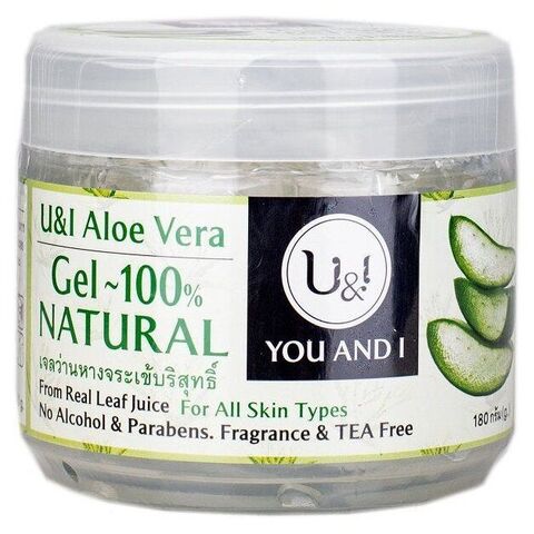 U&I Aloe Vera Гель для кожи лица и тела Natural натуральный,180гр