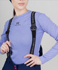 Горнолыжные брюки Nordski Lavin 2.0 Dress Blue W женские с высокой спинкой