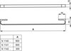 Ideal Standard N1141AA СНЯТ Id. Stand Moments  N1141AA   Полотенцедержатель 60 см