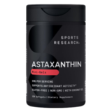 Астаксантин из микроводорослей 6 мг, Astaxanthin 6 mg, Sports Research, 120 капсул 1
