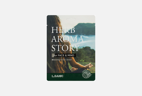 L.Sanic Тканевая маска с экстрактом кедра и эффектом ароматерапии Herb Aroma Story Cedar Relaxing Mask Sheet (25 мл)