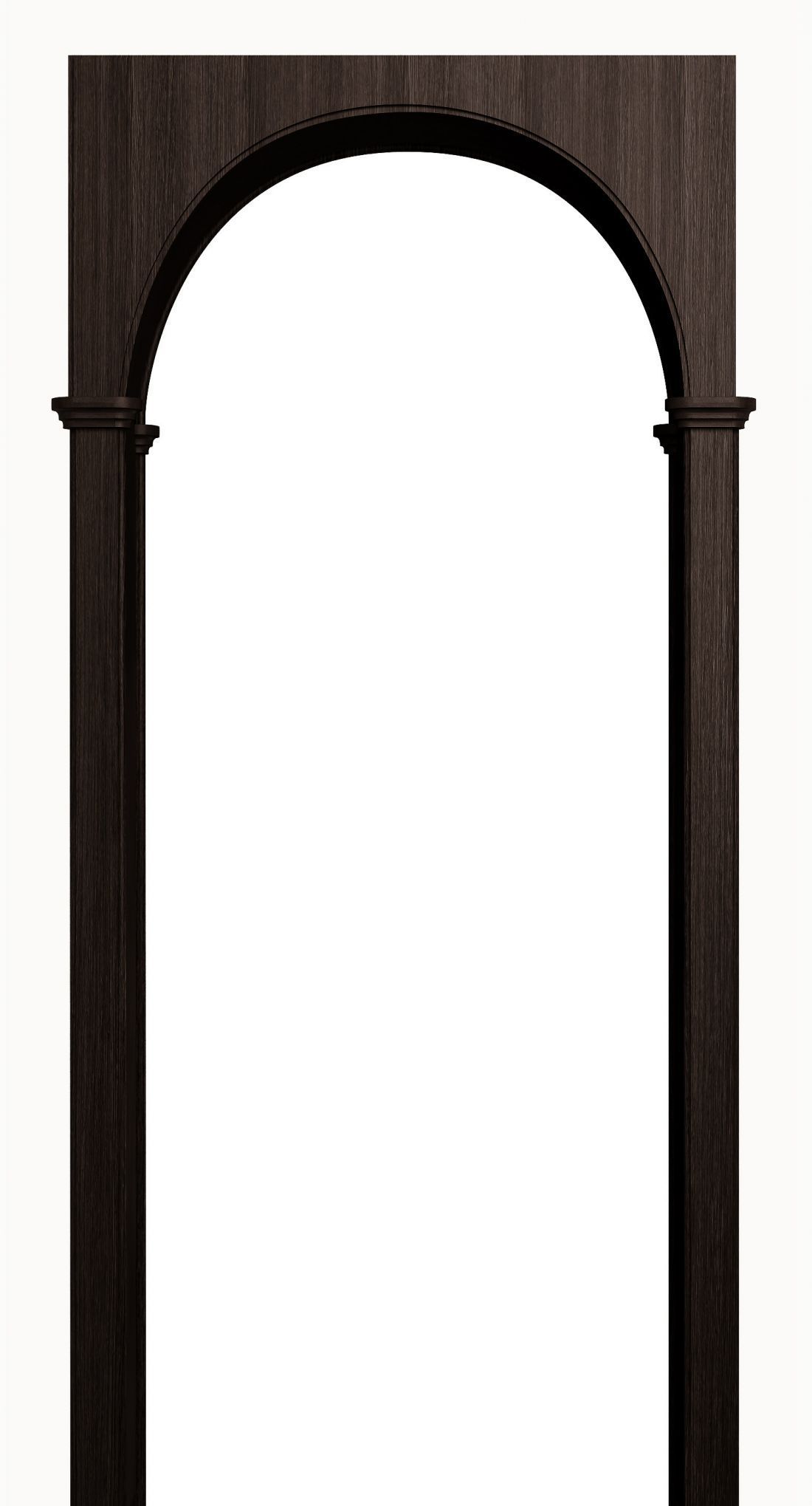 Арка межкомнатная пленка ПВХ Лесма, Милано, цвет венге