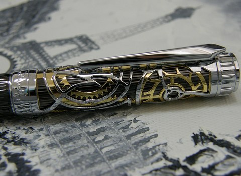 Pierre Cardin L'Esprit - Black/Gold/Silver, шариковая ручка