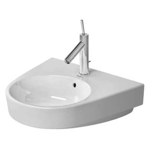 Duravit Полупьедестал для раковины 195х175 мм (для 232365, 232360, 232355) цвет белый 858340000