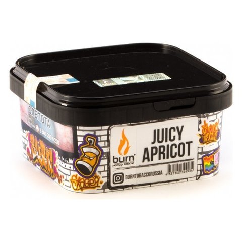 Tabak Burn Juicy Apricot (Saftige Aprikose) 200g