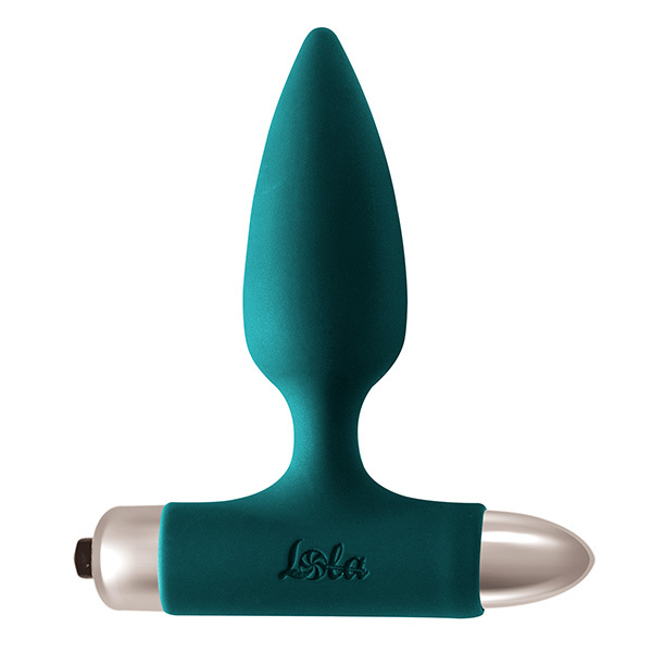 Анальный стимулятор 11см с вибрацией Lola Games Spice it up New Edition Glory Dark green 8015-02lola
